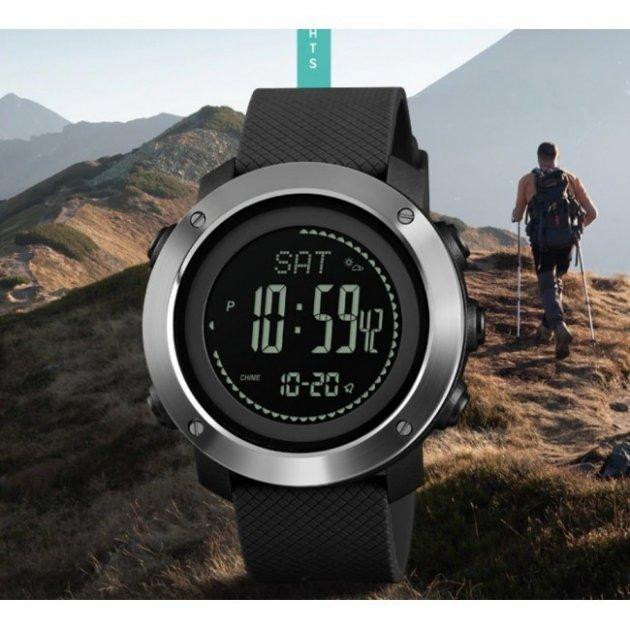 Наручний чоловічий годинник Skmei 1418 Чорний Вінниця - фото 5