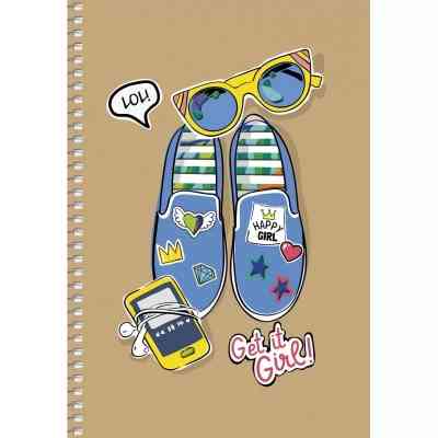 Тетрадь Школярик А5 Student без линирования 96 листов (A5-SC-096-6115) Винница