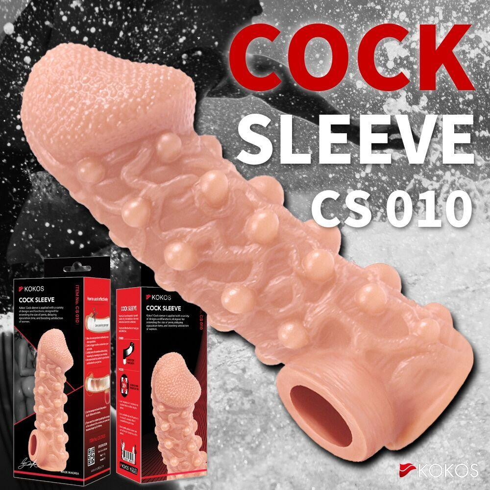 Насадка на член Kokos Cock Sleeve CS 010 S Sex Aura Київ - фото 8