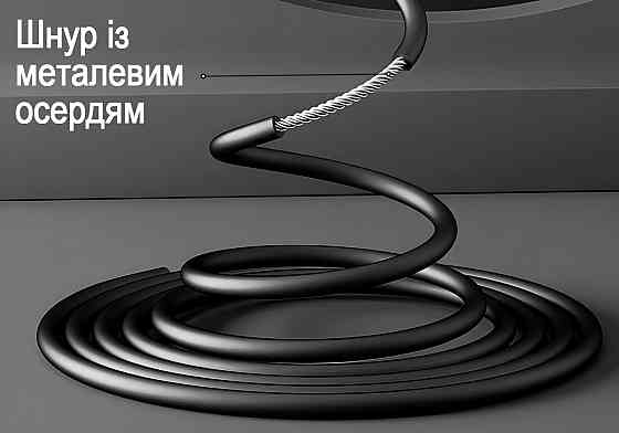 Швидкісна скакалка з лічильником EasyFit чорний-сірий Коломия