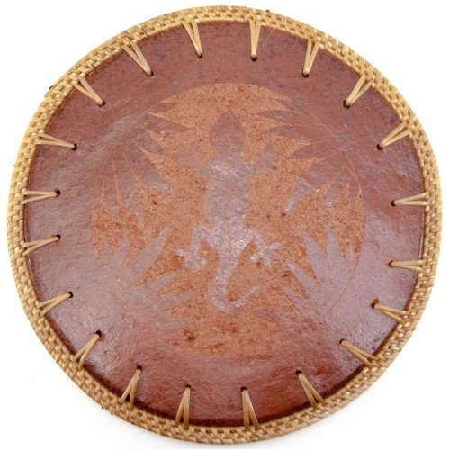 Подставка под гарячее глиняная круглая Саламандра Киев - изображение 1