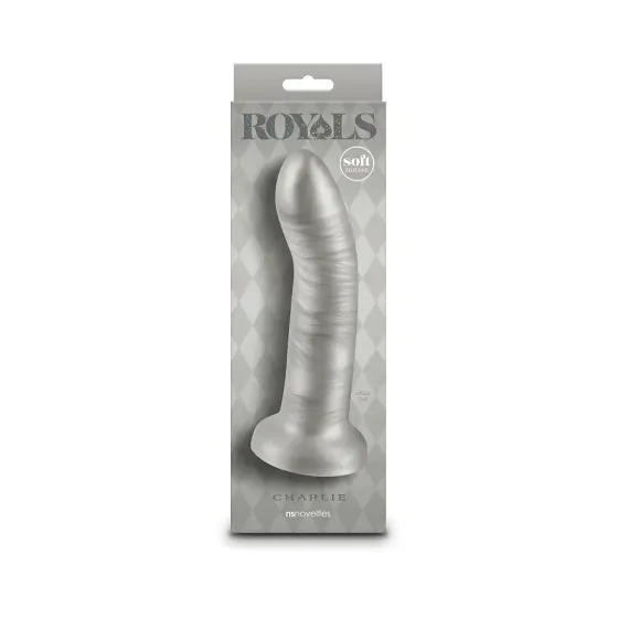 Дилдо NS Novelties Royals - 7" Charlie - Metallic Champagne Львів