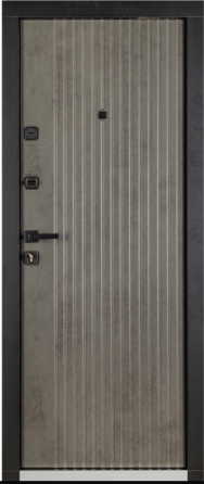 Дверь входная Артиз Элит Монако бетон темно-серый 960х2040 мм Киев