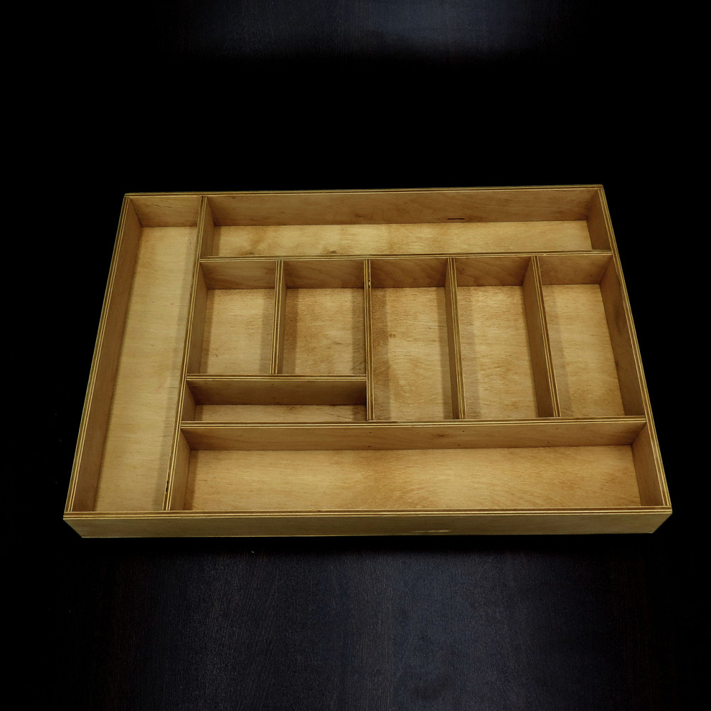 Лоток для столових приладів "Інфусьон 45х65" сієна Миколаїв - фото 3