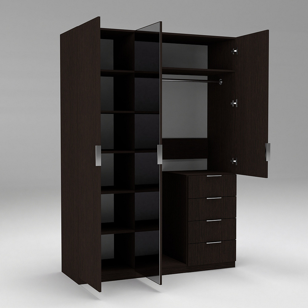 Шафа Крістал 2, Венге Магія, 1500х520х2100 Львів - фото 5