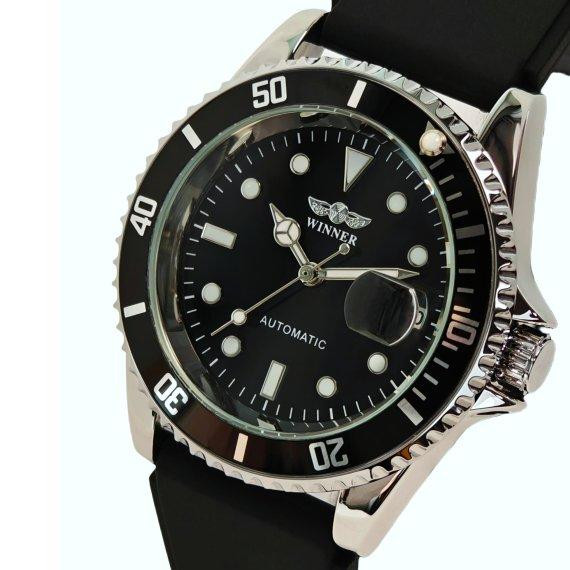 Часы мужские механические наручные Winner Basel R-Series (2 ремешка) Винница - изображение 1