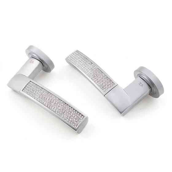 Ручка Icaro Z-5253 Swarovski R ф / с сатин хром RDA Киев