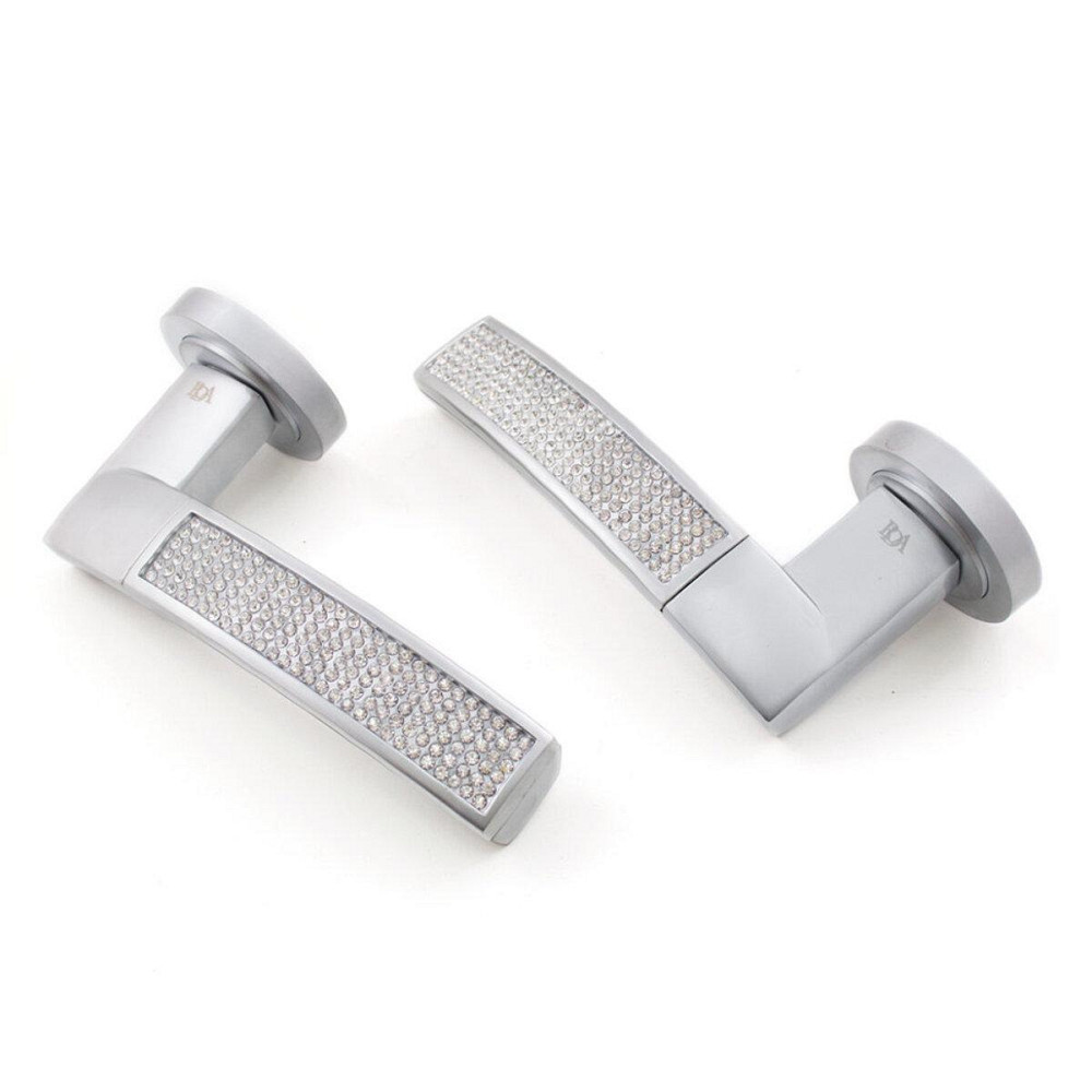 Ручка Icaro Z-5253 Swarovski R ф / с сатин хром RDA Киев - изображение 2