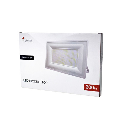 Прожектор Lightwell LW-FL-W-200 200 W Винница - изображение 3