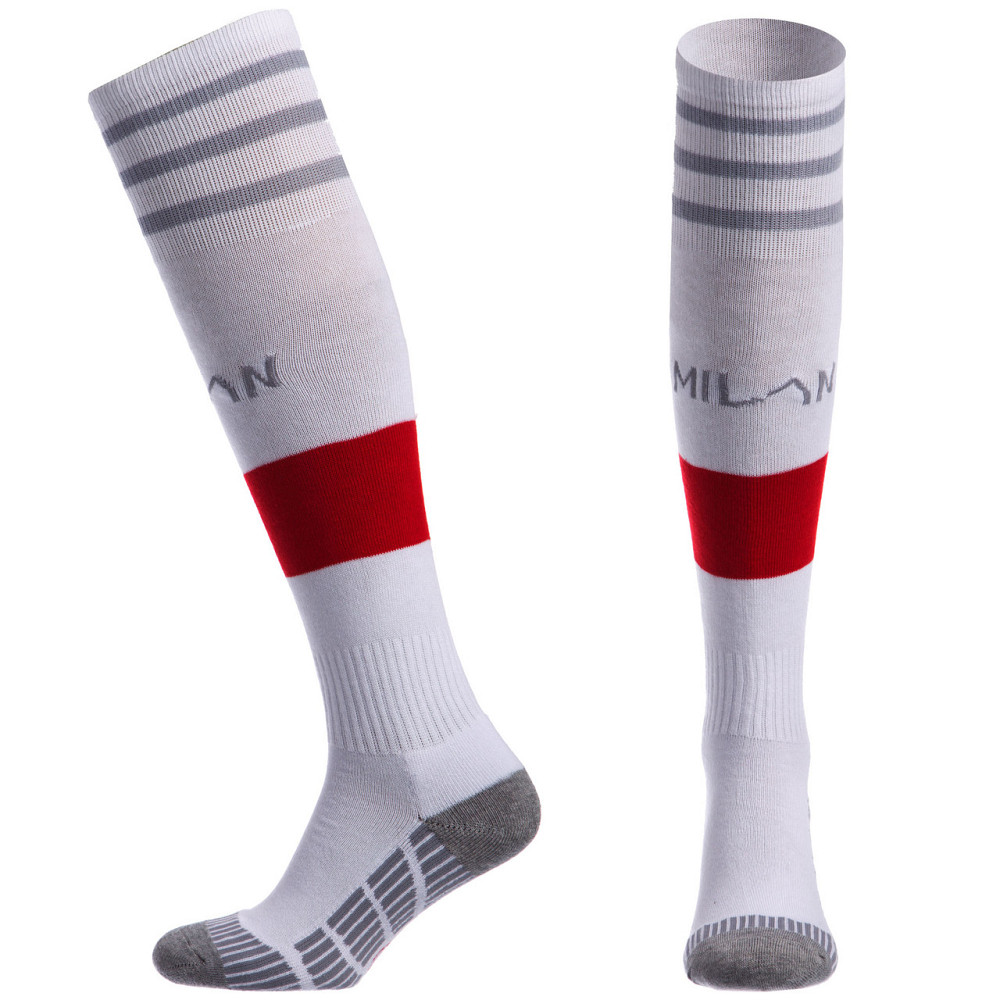 Гетри футбольні підліткові MILAN р.39-43 CO-5079-ACM-W Вишневе - фото 1