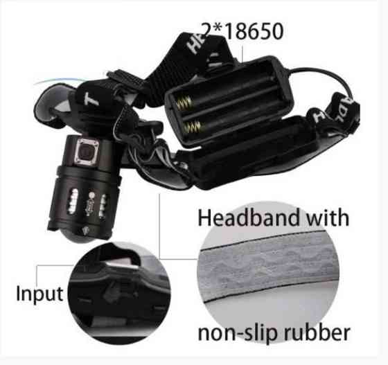 Налобный фонарь T6006 светодиод XHP50 Киев