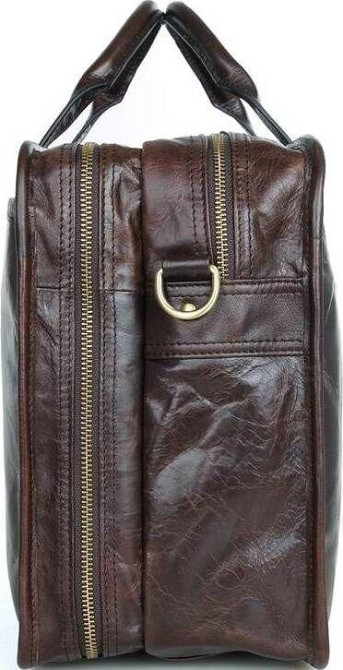 Сумка Vintage 14539 из натуральной кожи Коричневая Киев - изображение 6