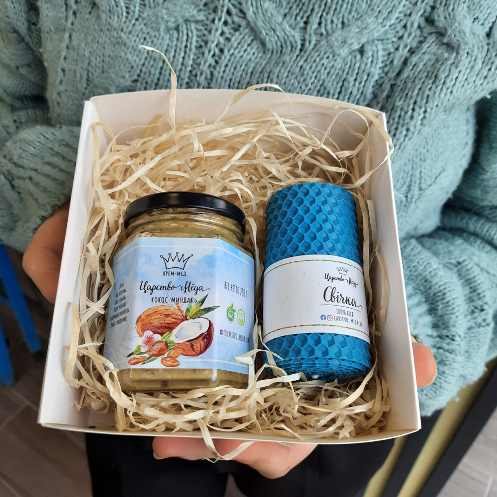 Недорогий солодкий подарунковий набір Царство Меду №18 для дівчини, подруги, мами. Одеса - фото 3