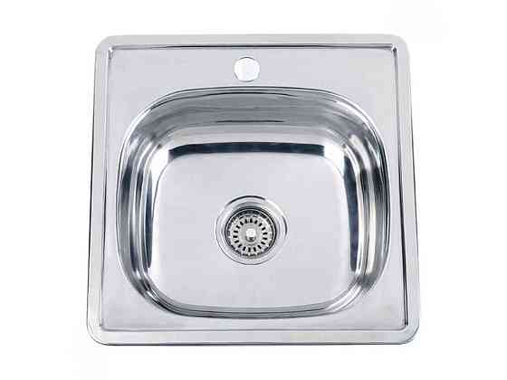 Мийка врізна 480x480x160мм Z4848-06-160D (decor) ТМ ZERIX Київ