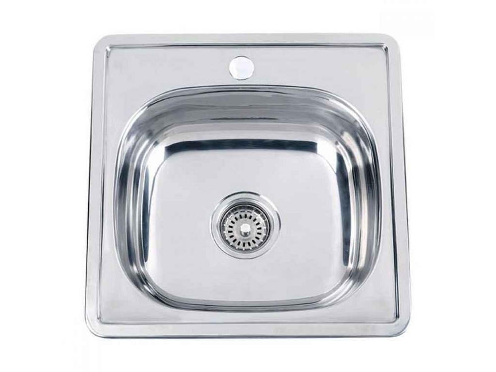 Мийка врізна 480x480x160мм Z4848-06-160D (decor) ТМ ZERIX Київ - фото 1