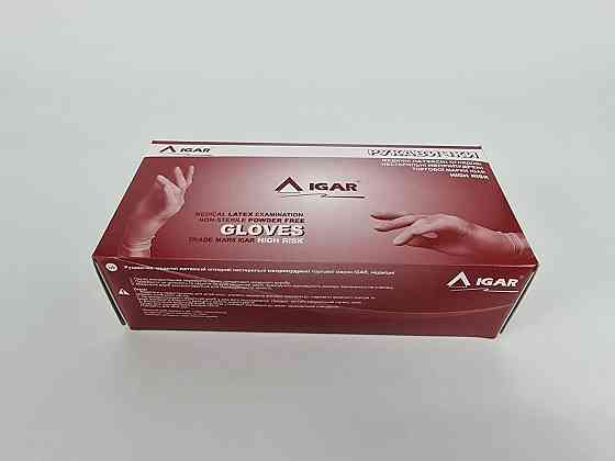 Резиновые перчатки Амбулатория 50 шт М (1 пач) Харків
