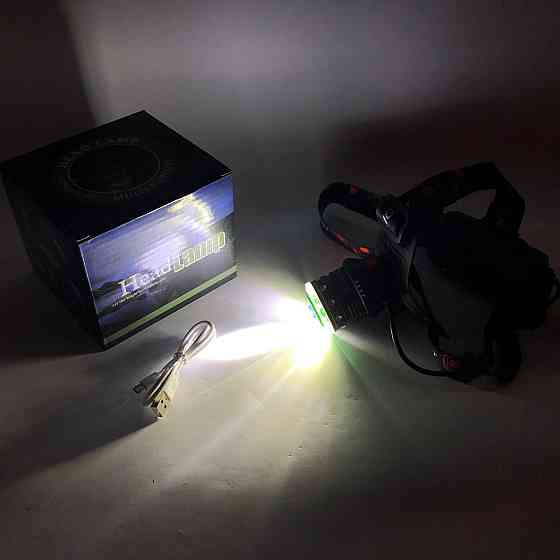 Налобный фонарь для автомеханика SH-T808-2XPE-20SMD-white/red, Налобный светильник для работы в темноте ZA-71 Львов