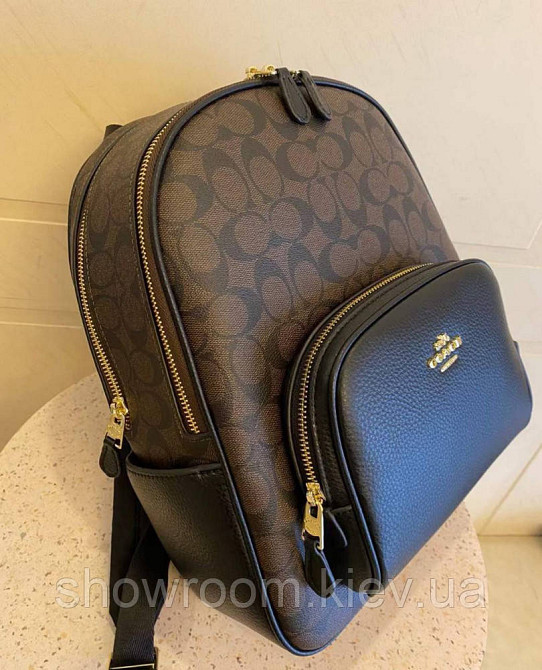Женский брендовый рюкзак Coach Court (5671) Lux Киев - изображение 4