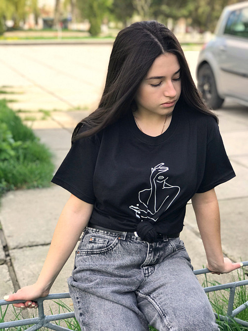 Футболка Oversize с крутым Art рисунком. Черновцы - изображение 4