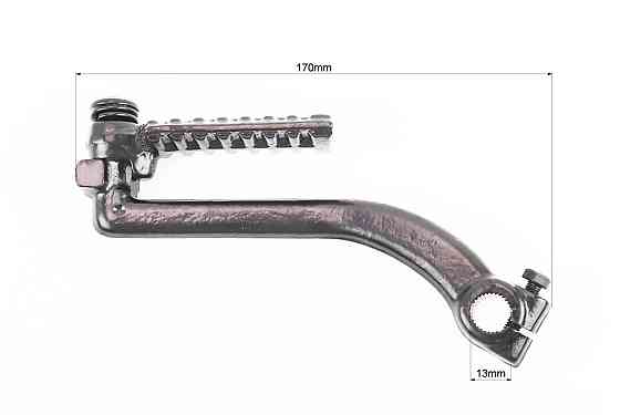 Важіль кікстартера (чорний) "плоска підніжка" Киев