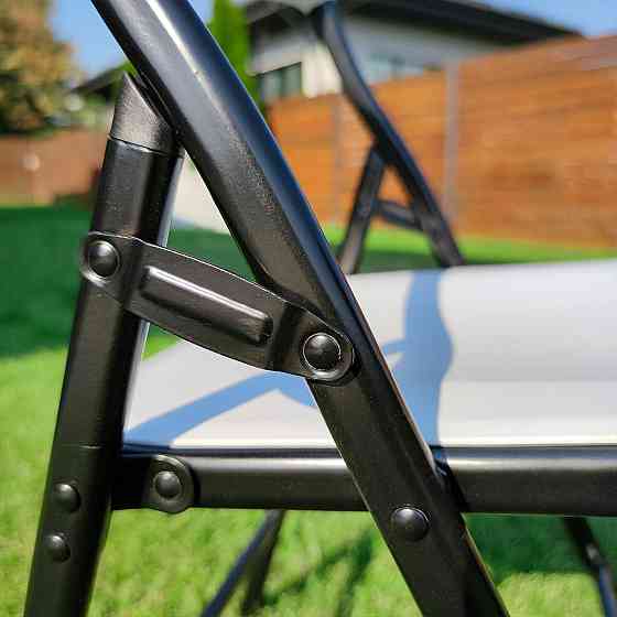 Складний стілець 46х42,5х86см Білий SW-00001610 Дніпро