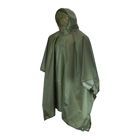 Тактическое пончо дождевик Mil-Com (Оливковый) Киев
