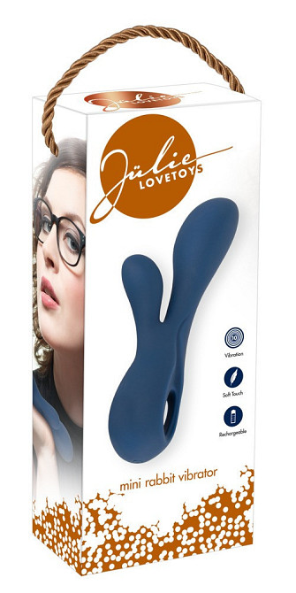 Ультрагибкий мини-вибратор Jülie Mini Rabbit Sex Aura Киев - изображение 1