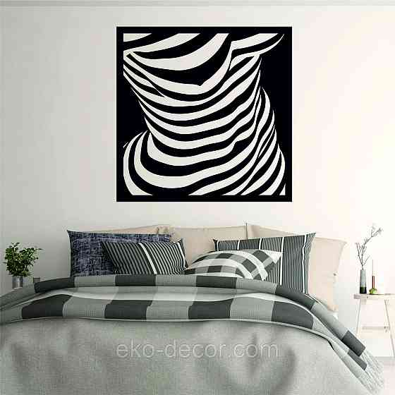 Декоративное настенное Панно «Силуэт женщины», Декор на стену Киев