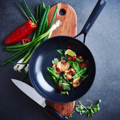 Сковорода GreenPan Smart Вок 28 см, 3,6 л з керамічним покриттям (CC005192-001) Винница - изображение 3