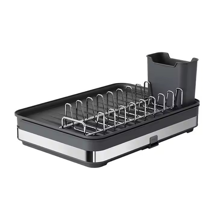 Стеллаж для посуды для сушки и хранения кухонных аксессуаров,телескопическая Каменец-Подольский - изображение 7