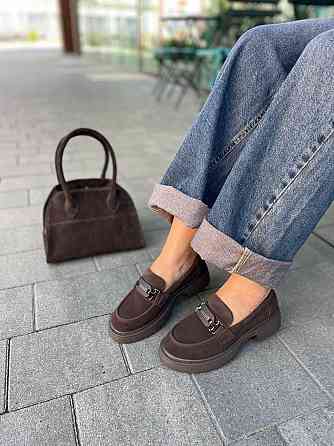 PLPS Туфлі жіночі PLPS R060-6 коричневі (весна-осінь, замша натуральна) (6005) 38 Коломия