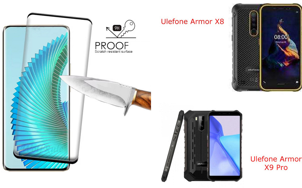 Захисне скло HyperGlass Pro для Ulefone Armor X8, Armor X9 Pro – максимальна чутливість та захист Київ - фото 1