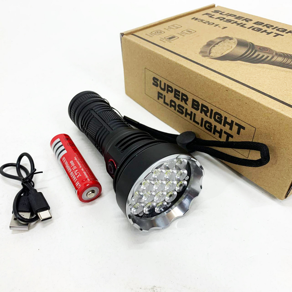 Компактний акумуляторний ліхтар, Ліхтар суперяскравий Військовий армійський нашоломний VG-99 Львів - фото 3