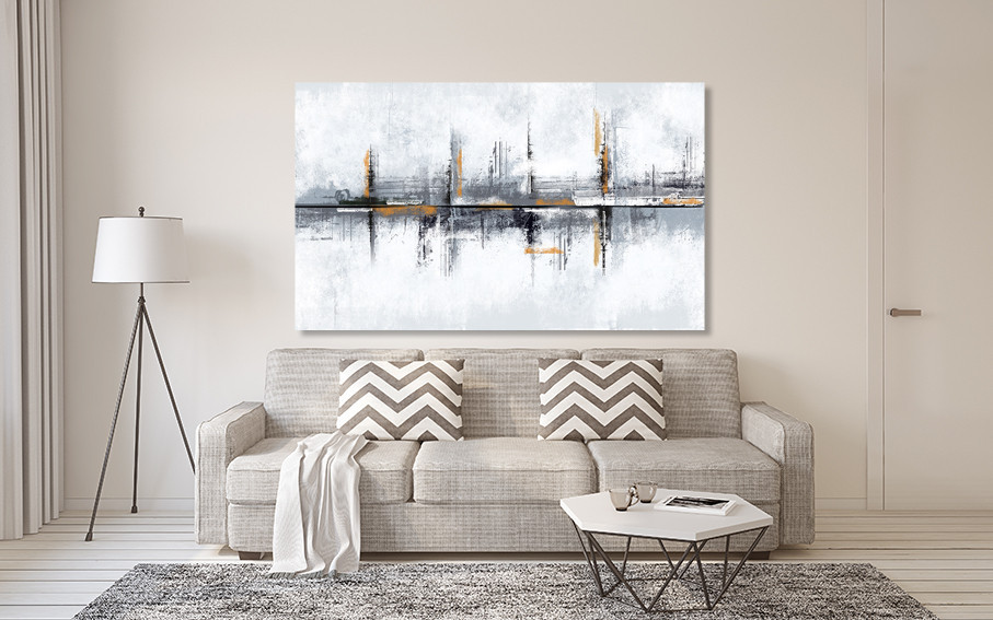 Картина холст в гостиную / спальню  Абстракція    MLP_180 70x140 см Киев - изображение 2