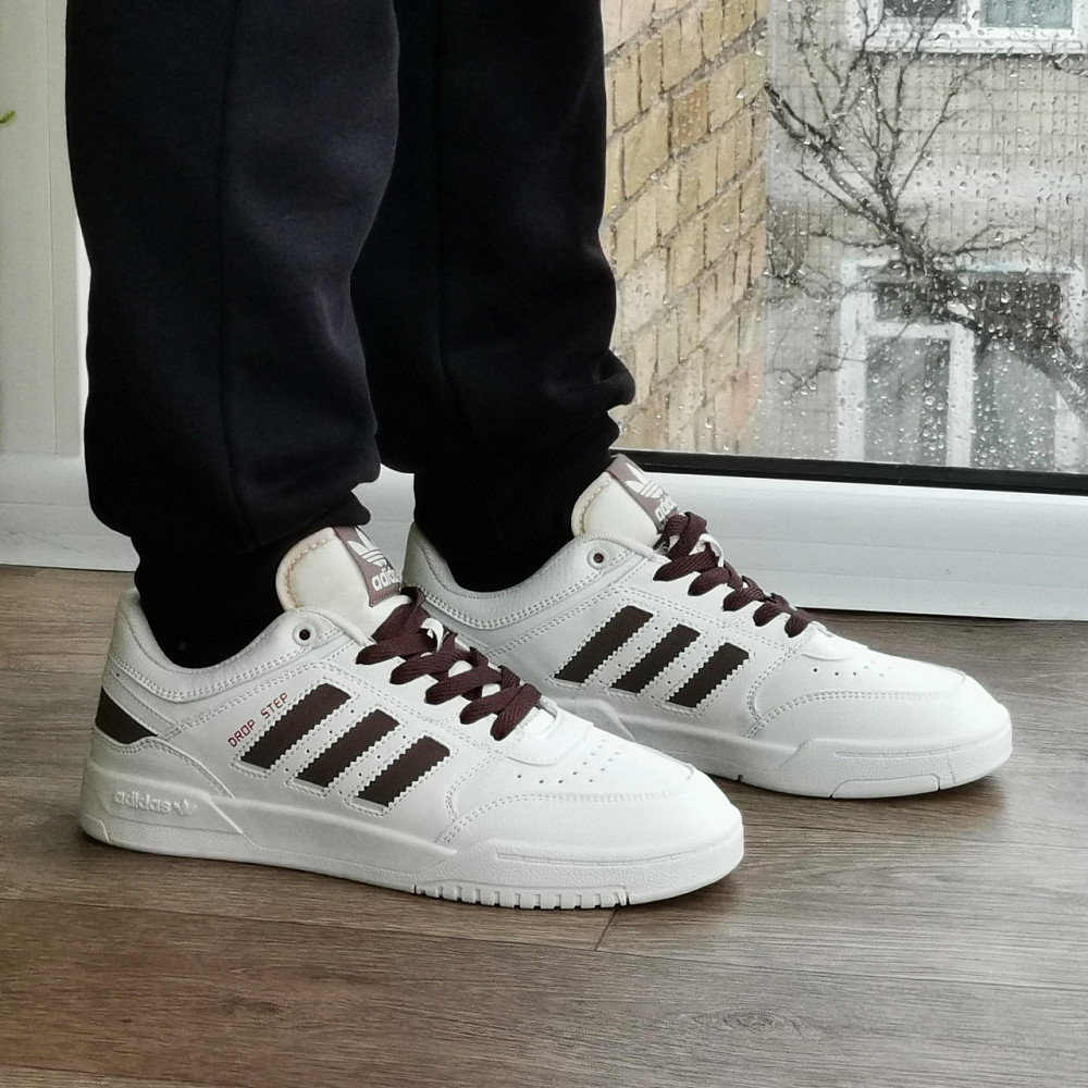 Кроссовки Adidas Drop Step Мужские Белые Кожаные Адидас (размеры: 41,43,44,45,46) 94-5 Днепр - изображение 6