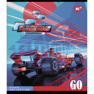 Зошит Yes А5 Racing championship 24 аркушів клітинка (766836) Вінниця - фото 5