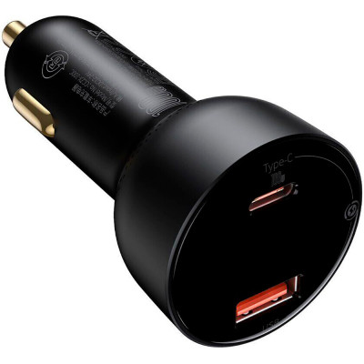Зарядний пристрій Baseus Superme Digital Display PPS Dual Quick Charger Car Charger black (TZCCZX-01) Вінниця - фото 8