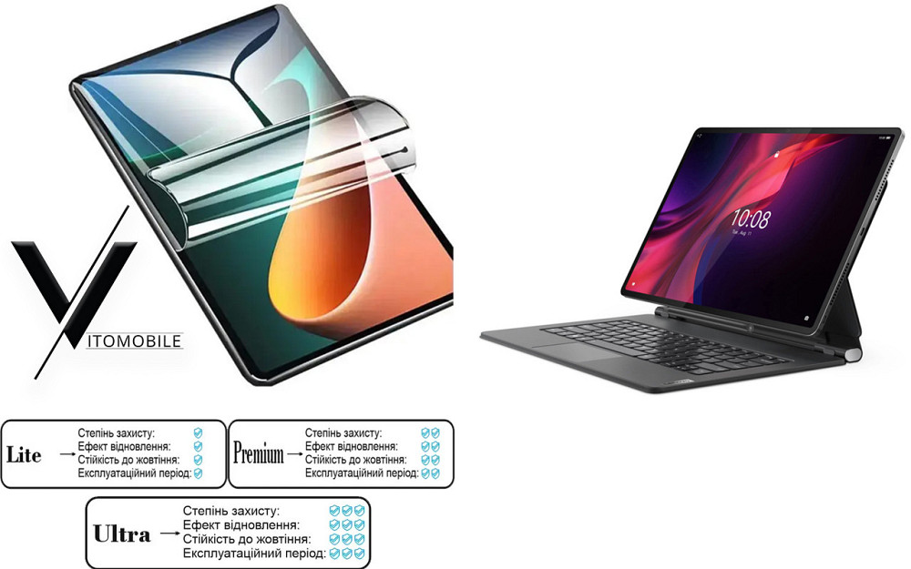 Полиуретановая пленка HyperClear Guard для Lenovo Tab Extreme Киев - изображение 1