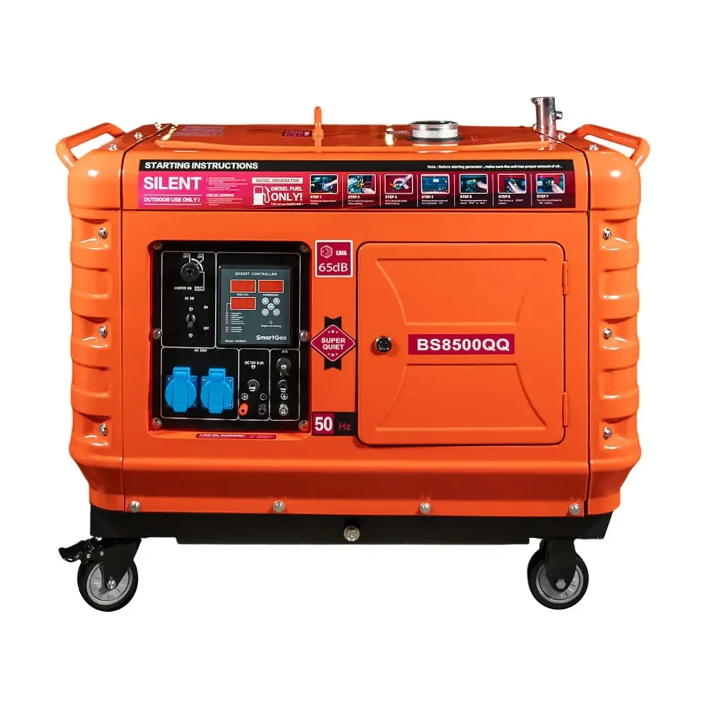 Генератор дизельний однофазний 4.2 кВт Bison BS8500QQ (41-00410) Киев - изображение 11