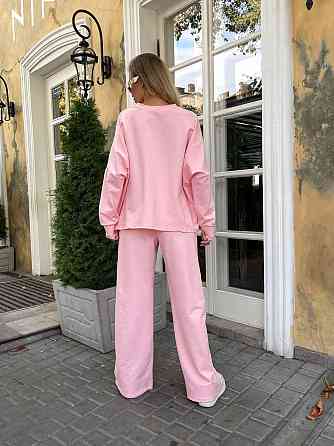 Жіночий стильний повсякденний костюм турецька двонитка Одеса