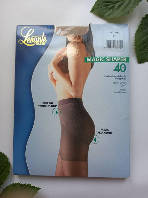 Колготки з утяжкою levante magic shaper 40 den  природній 2 Славута - фото 1