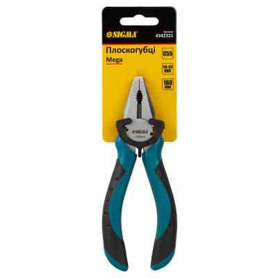 Плоскогубці Sigma 160мм Mega (4342321) Вінниця