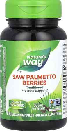 Со Пальметто для чоловіків Nature's Way Saw Palmetto 585 мг 100 капс Київ
