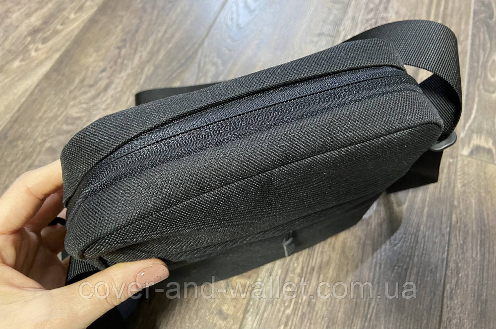 Чоловіча текстильна сумка через плече з якісного матеріалу Оксфорд 600 VIntage Київ - фото 5