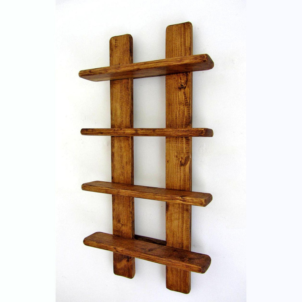 Настінна полиця "Парадокс" капучино Миколаїв - фото 1