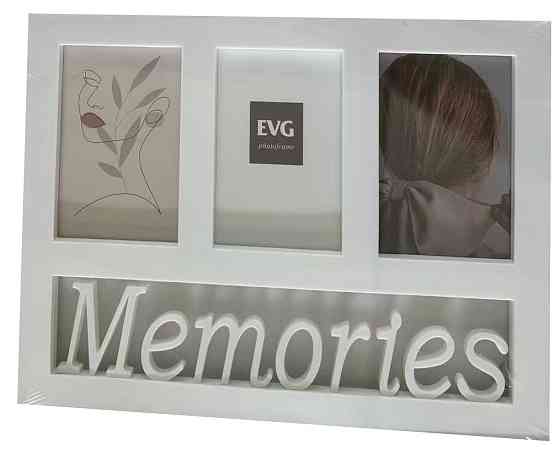 Мультирамка EVG INNO ZB-3ME-2837 WHITE COLLAGE 3 (6884598) Київ