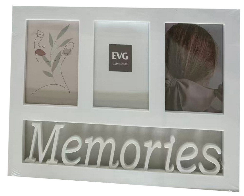 Мультирамка EVG INNO ZB-3ME-2837 WHITE COLLAGE 3 (6884598) Київ - фото 1
