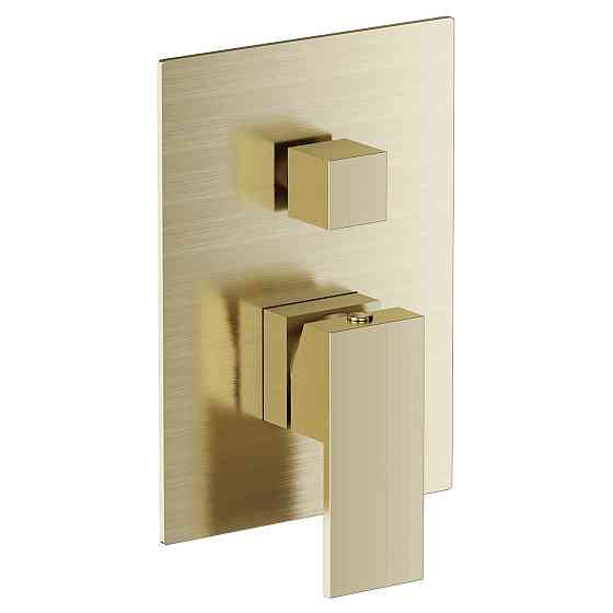 Змішувач прихованого монтажу VOLLE PARDO cepillado oro на 2 споживачі золото Київ