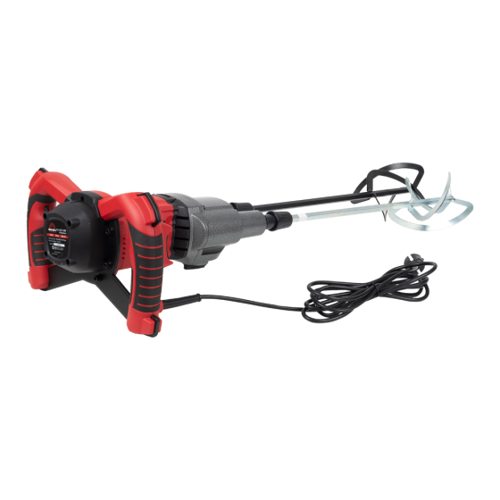 Электрический миксер для раствора Vitals Professional Em 1612-2BR PROTECTION+ : 1600 Вт, 750 об/мин (110973) Киев
