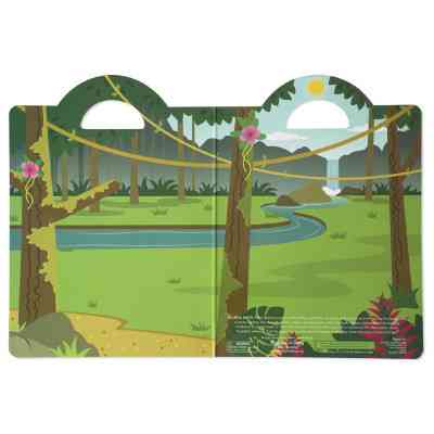 Набор для творчества Melissa&Doug Объемные наклейки Сафари (MD9106) Винница